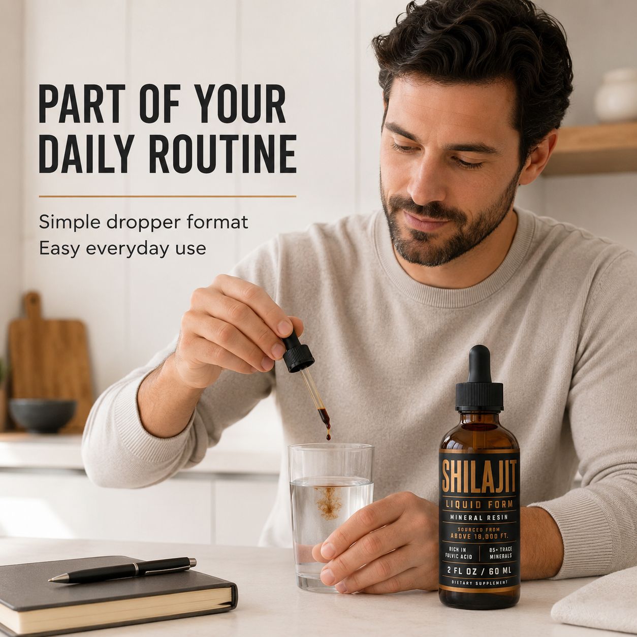 Shilajit Liquid Drops (DJ014), product view 4