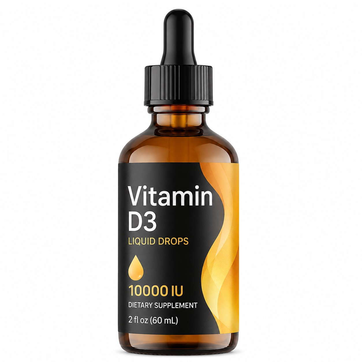Vitamin D3 Liquid Drops (DJ018), product view 1