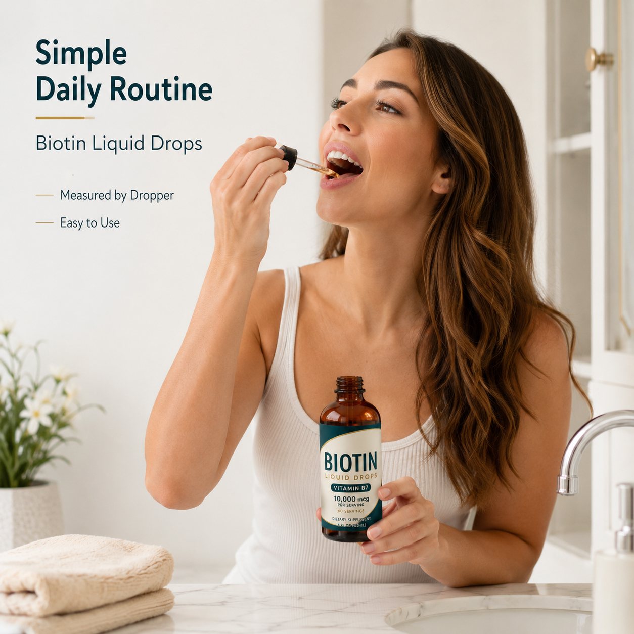 Biotin Liquid Drops (DJ408), product view 4