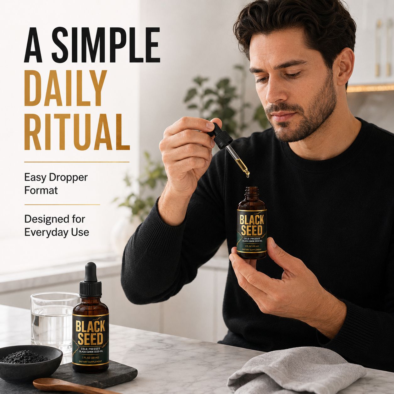 Black Seed Oil Drops (DJ553), product view 4