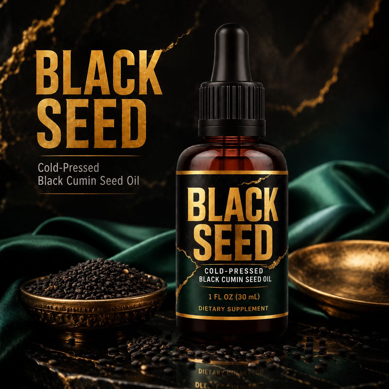 Black Seed Oil Drops (DJ553), product view 5