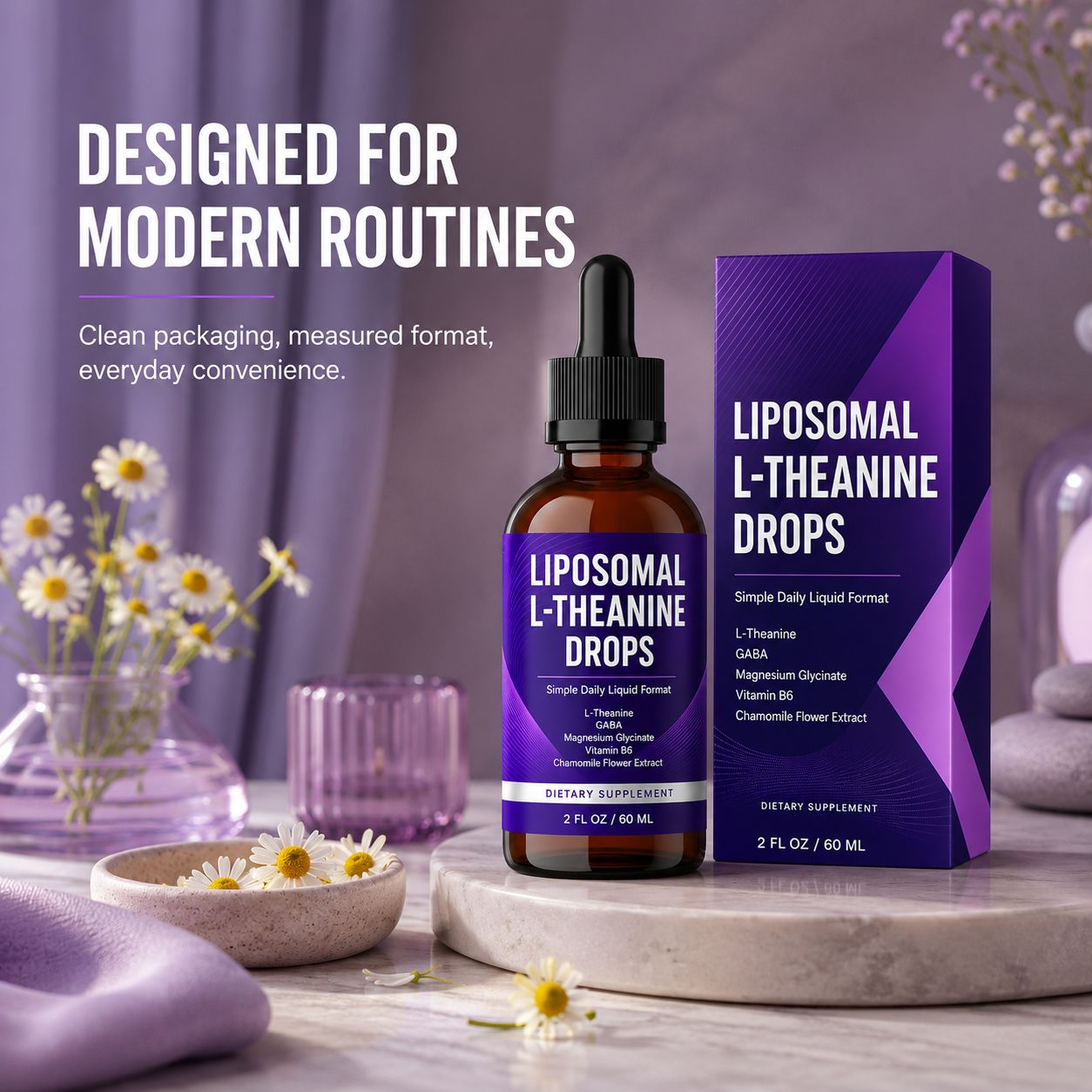 L-Theanine Liquid Drops (DJ559), product view 5