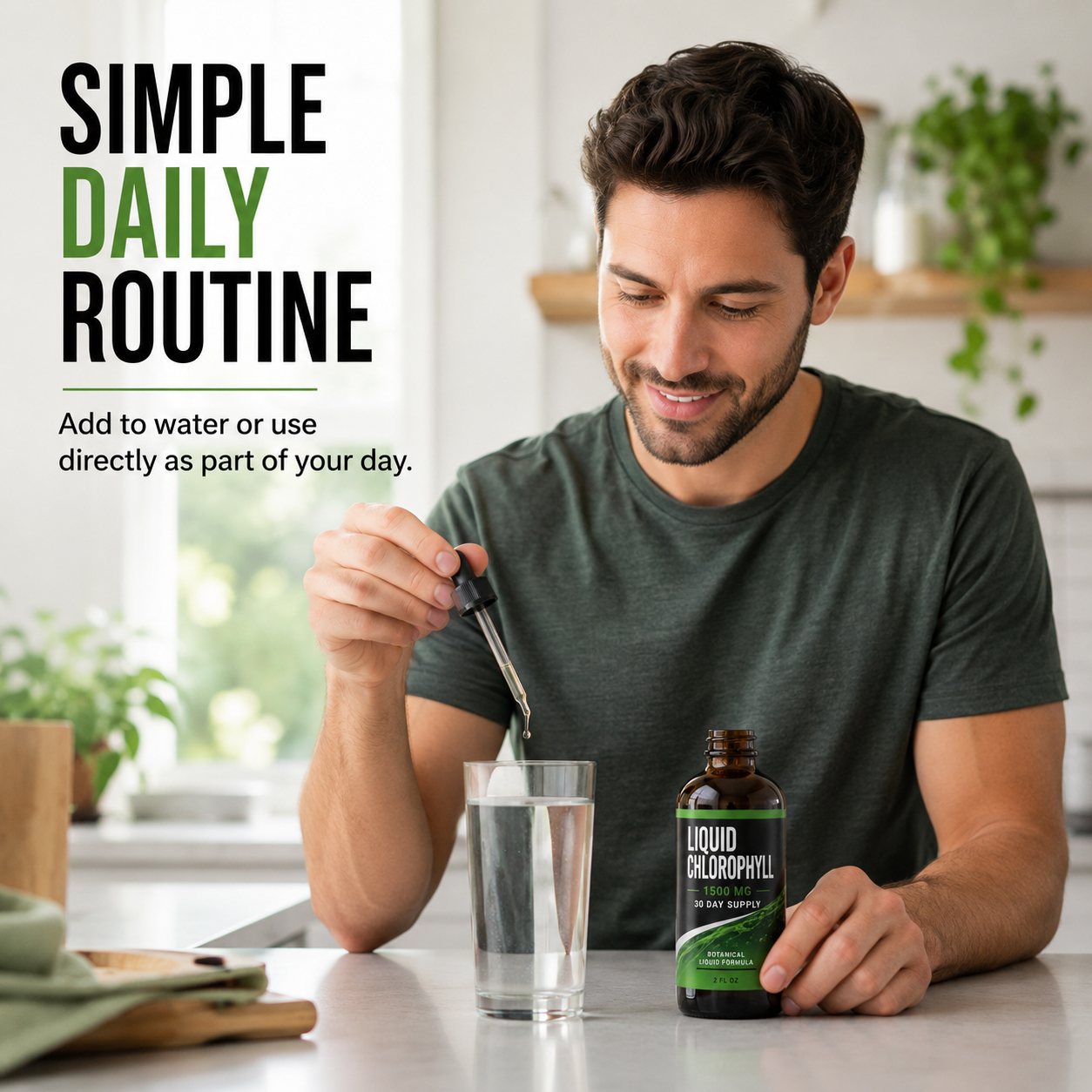 Liquid Chlorophyll Drops (DJ562), product view 4