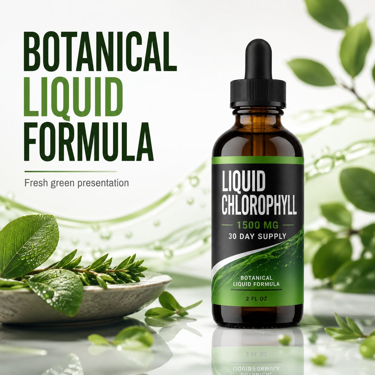 Liquid Chlorophyll Drops (DJ562), product view 5
