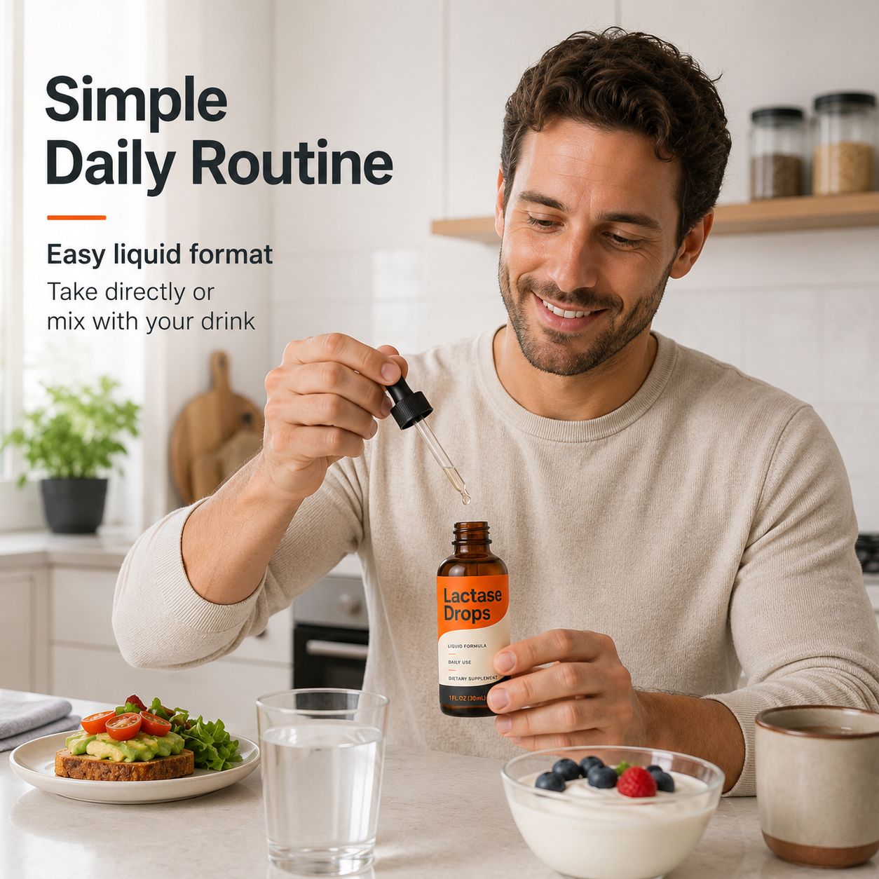 Lactase Enzyme Drops (DJ572), product view 4