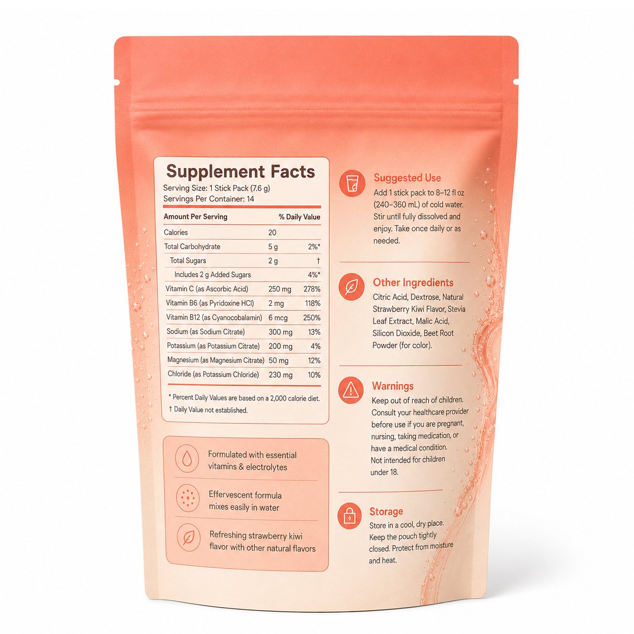Electrolyte Powder (GT286), product view 2