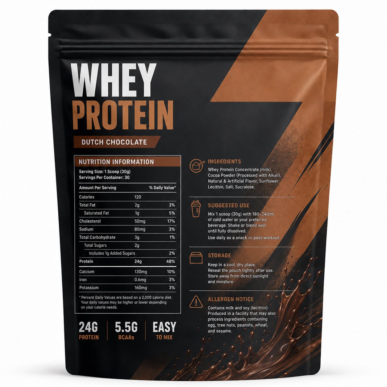 Whey Protein Powder (GT424), product view 2
