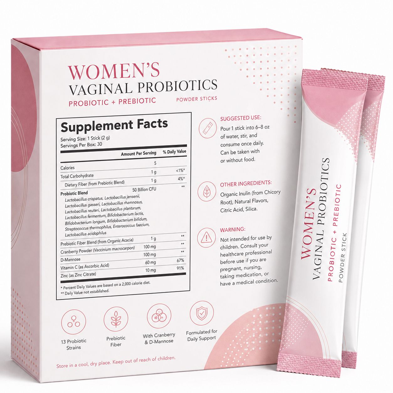 Women’s Probiotic (GT551), product view 2