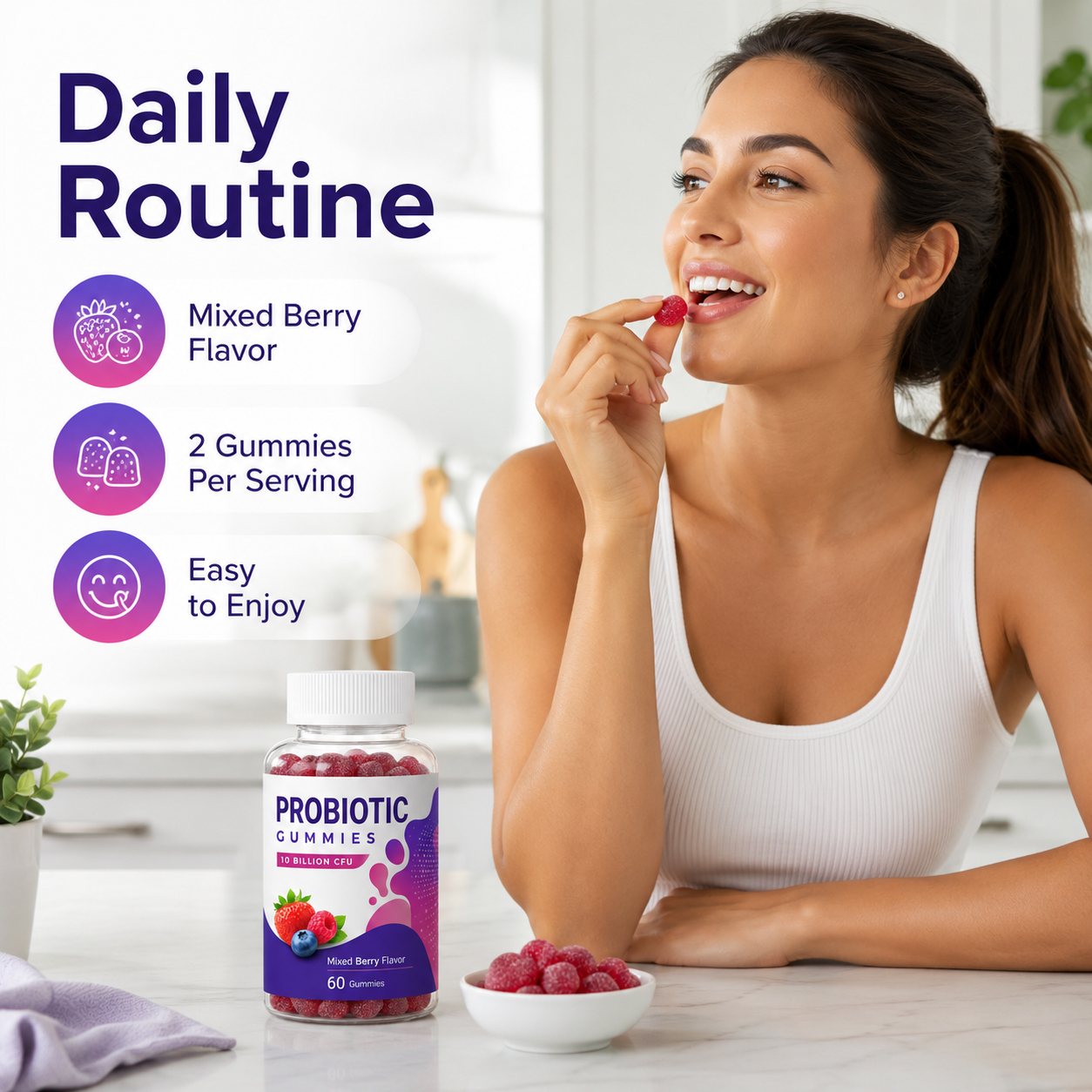 Probiotic Gummies (RT069), product view 4