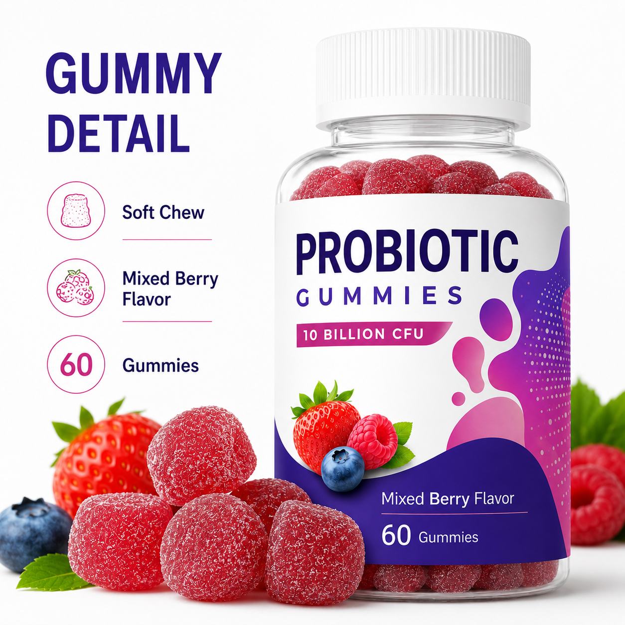 Probiotic Gummies (RT069), product view 5