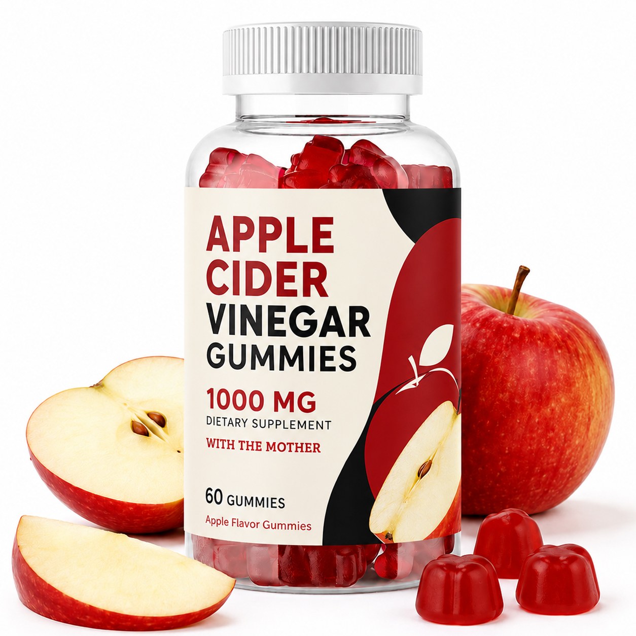 Apple Cider Vinegar Gummies (RT079), product view 1