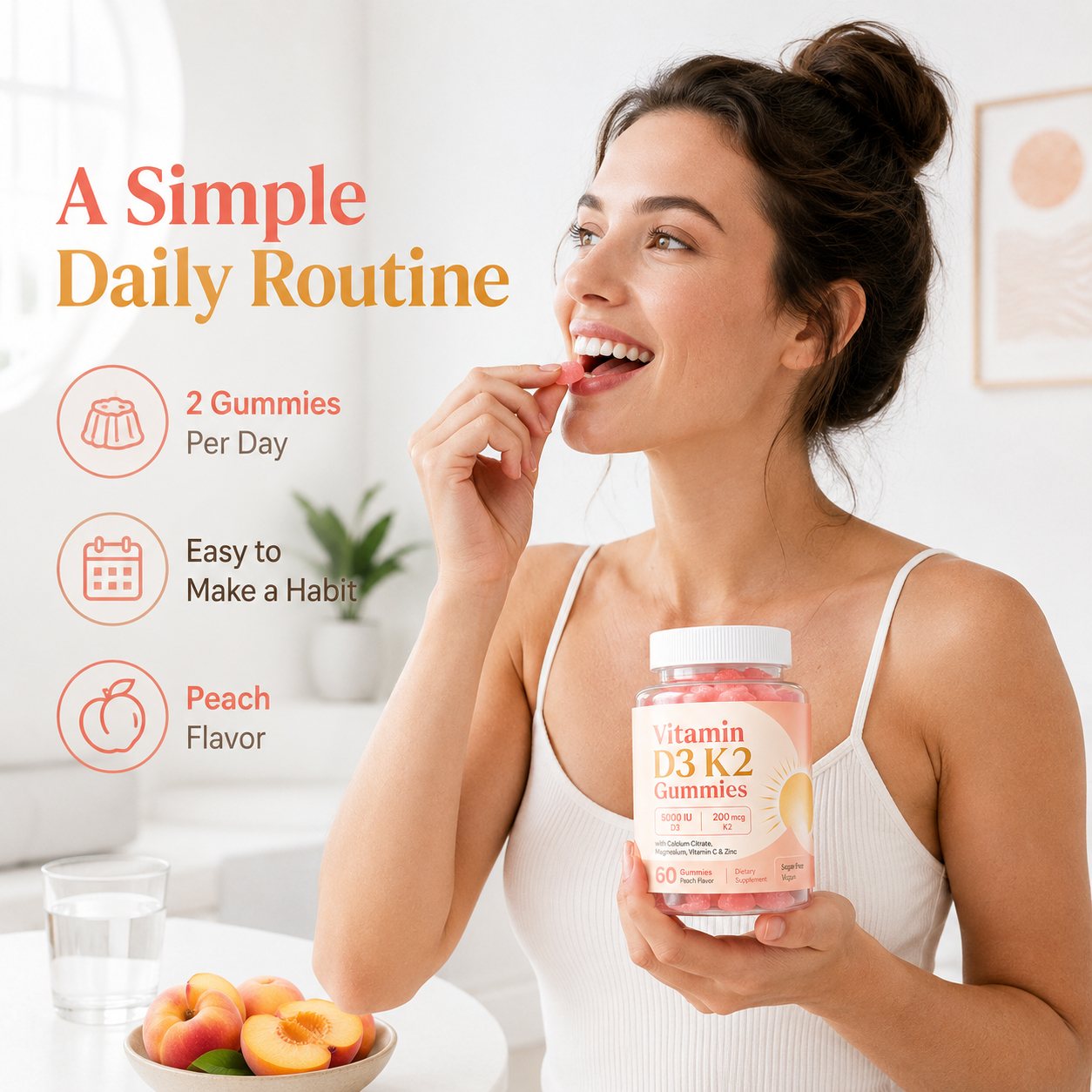 Vitamin D3 K2 Gummies (RT109), product view 4