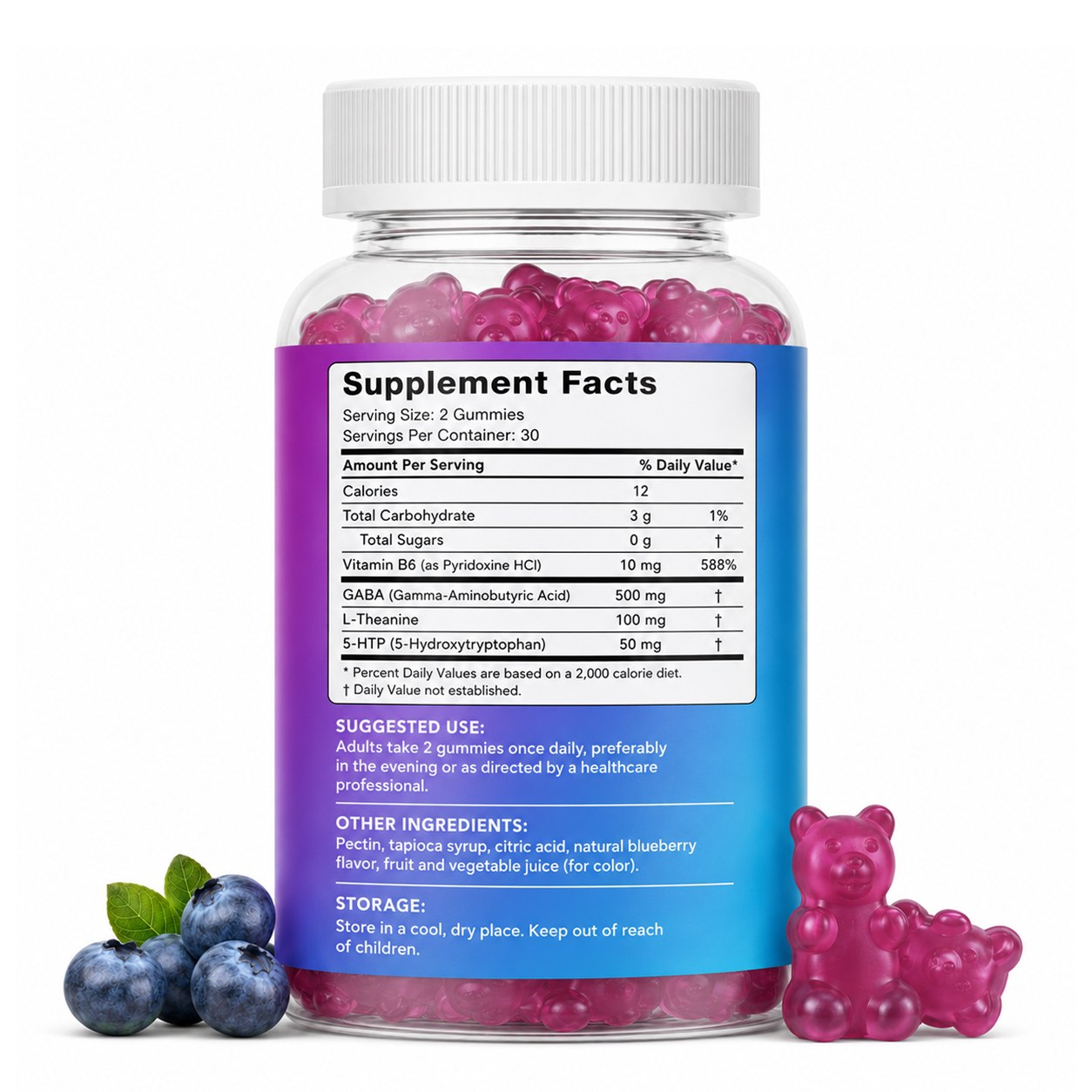 GABA Gummies (RT565), product view 2