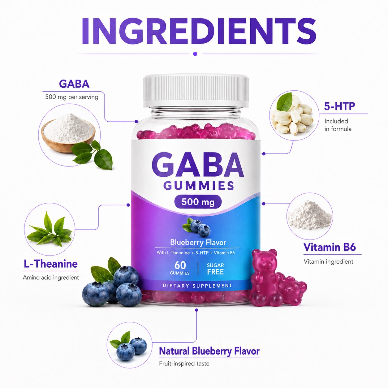 GABA Gummies (RT565), product view 3