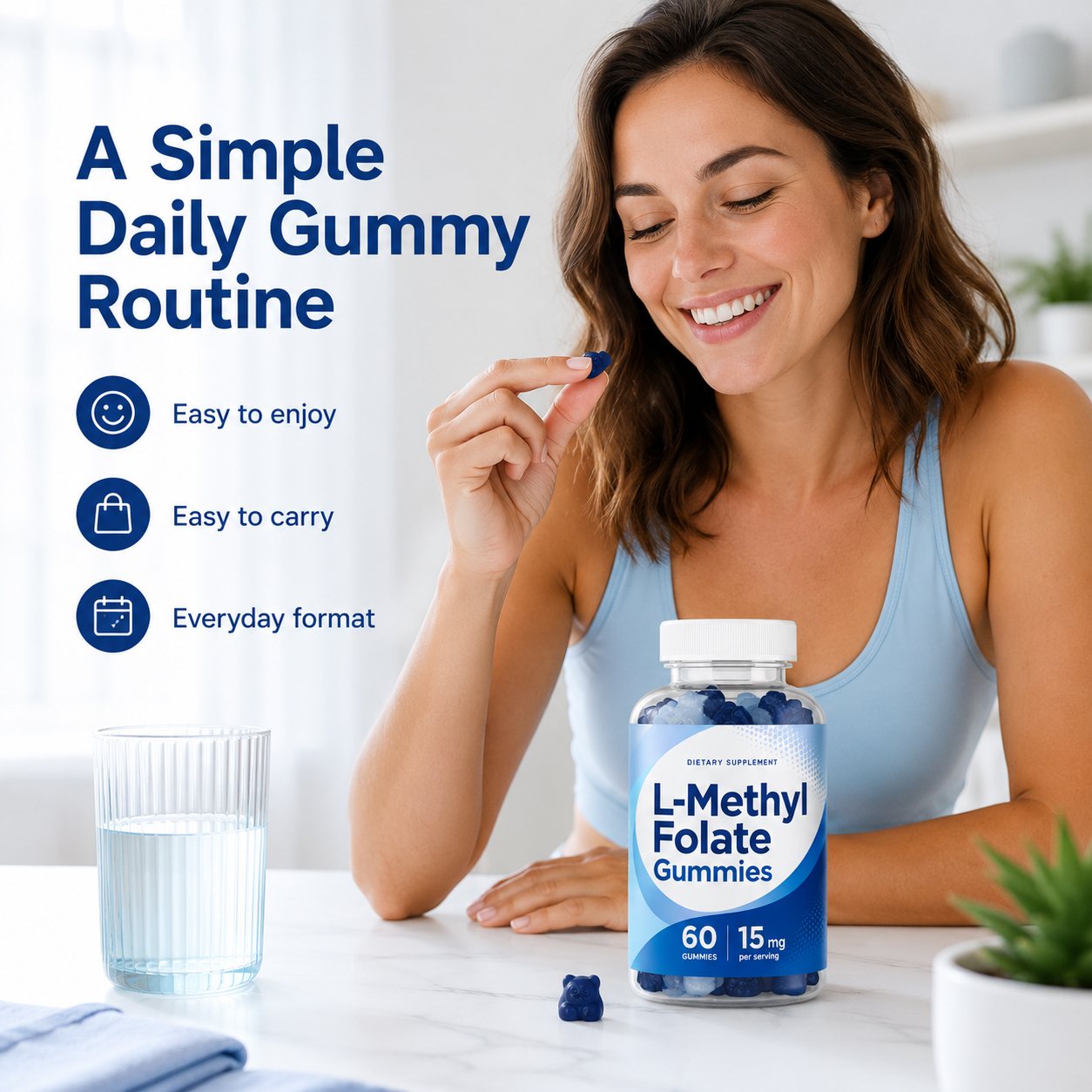 L-Methylfolate Gummies 15mg (RT569), product view 4