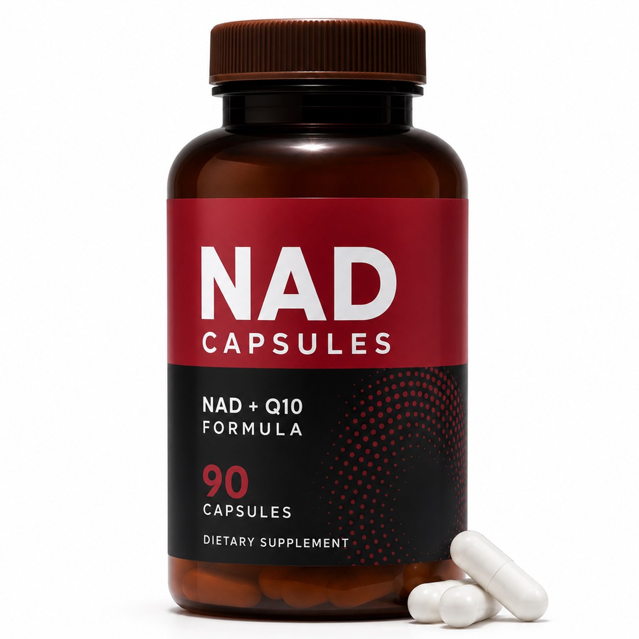 NAD+ Capsules with CoQ10 & B Vitamins (YJN423), product view 1