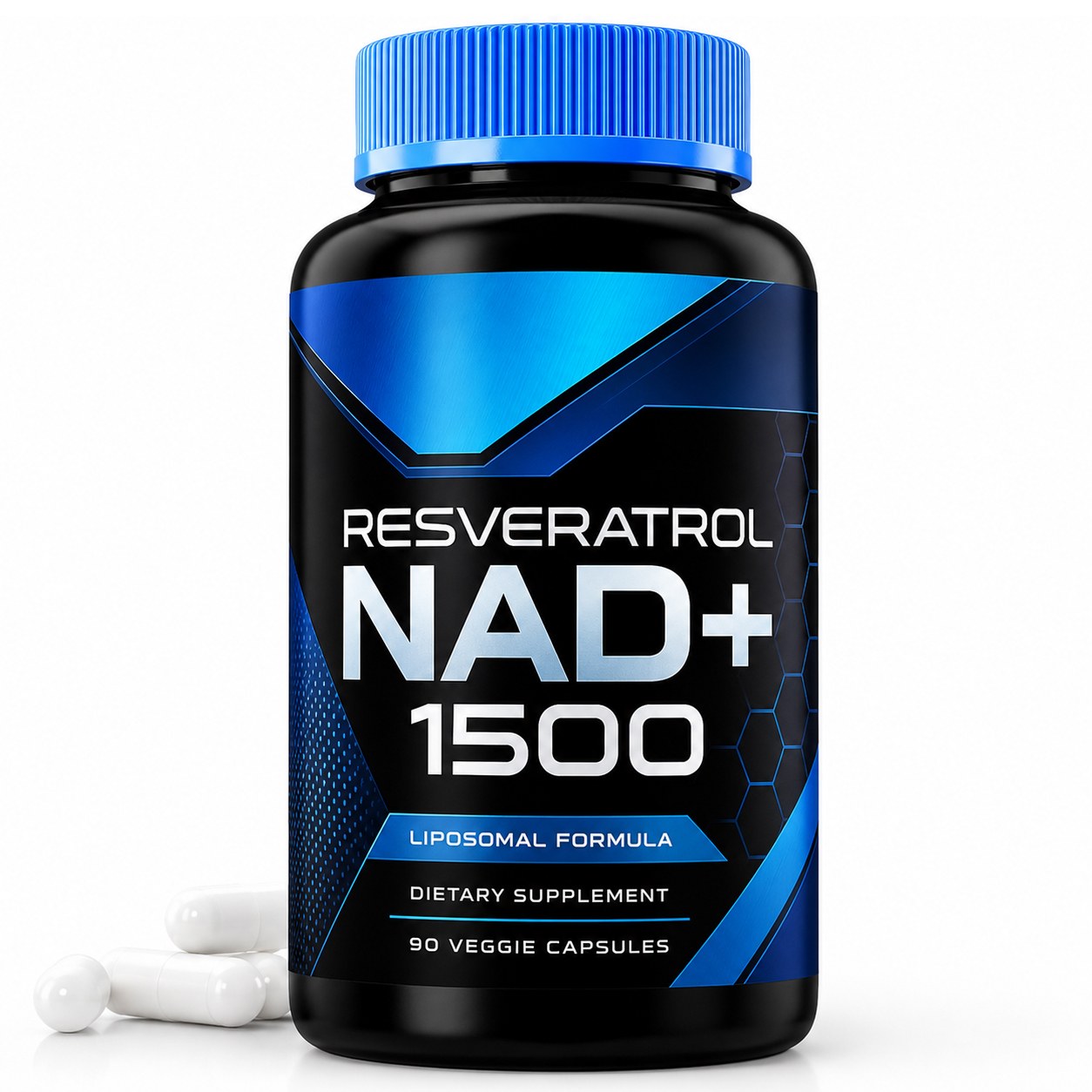 NAD+ & Trans-Resveratrol Capsules (YJN431), product view 1