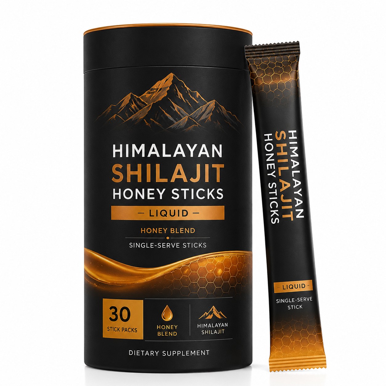 Himalayan Shilajit Honey Sticks (YL013), product view 2