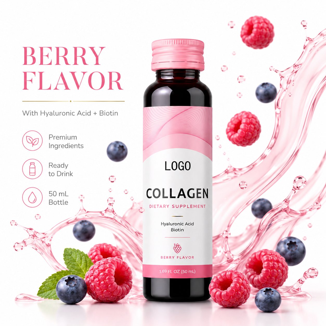 Collagen Drink 50 mL (YL252), product view 5