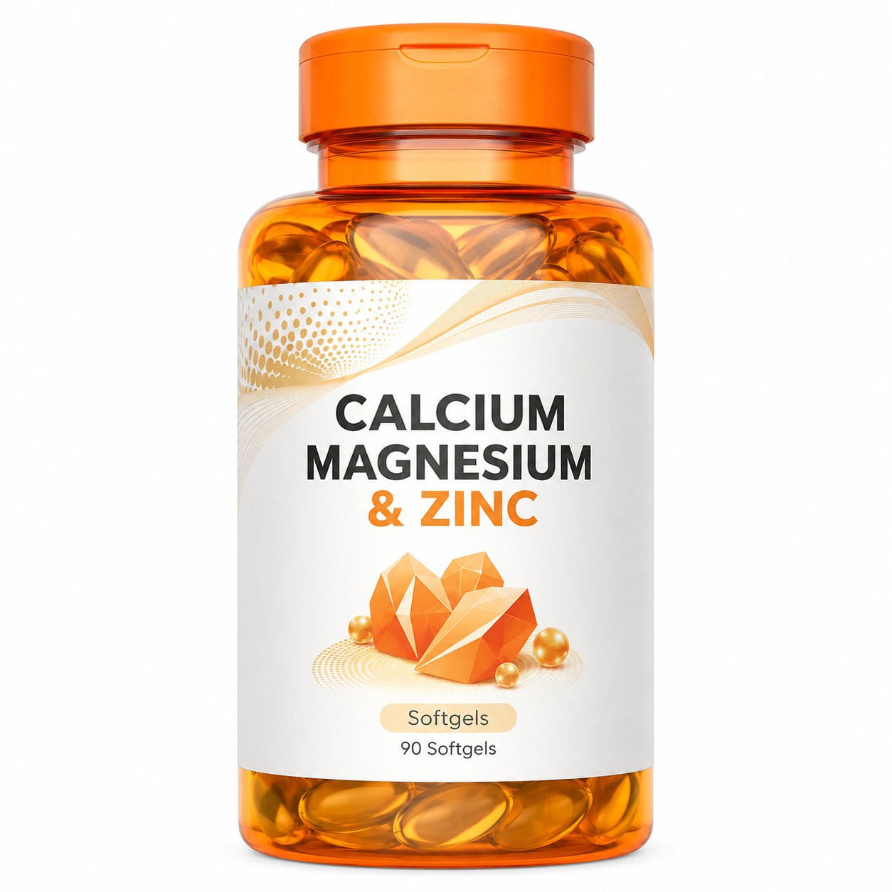 Calcium Magnesium Zinc Softgels (YP011), product view 1