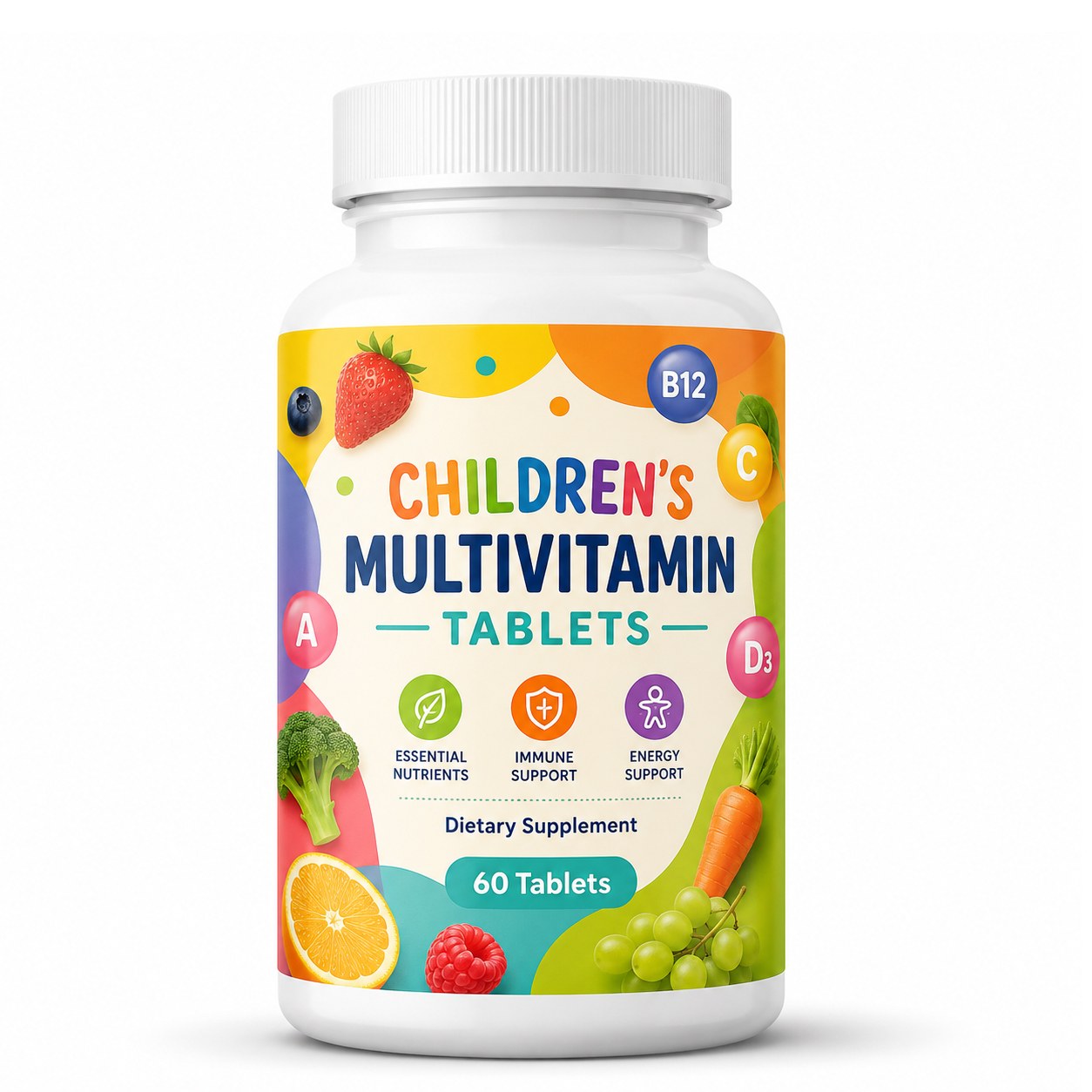 Children’s Multivitamin Chewable Tablets (YP270), product view 1