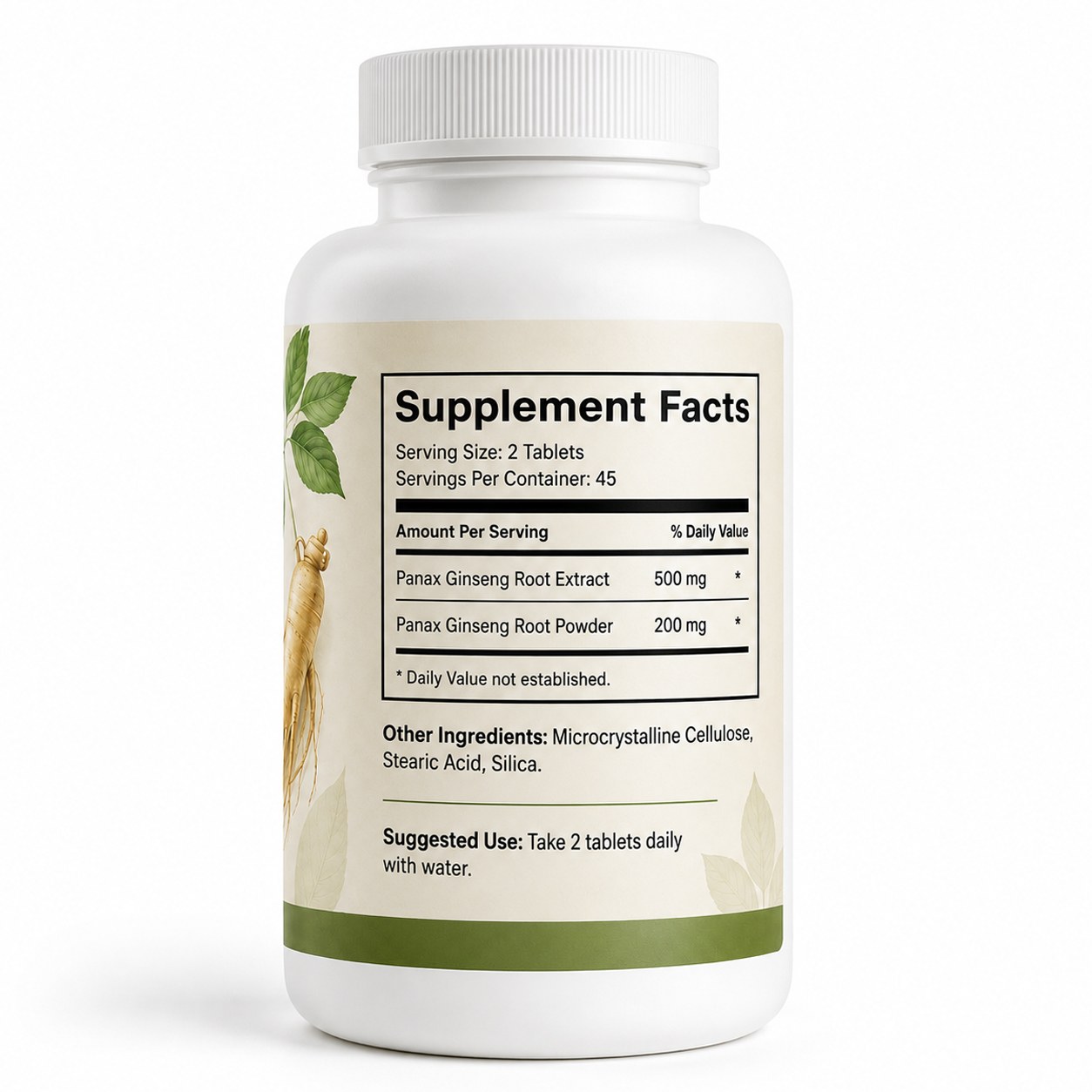 Panax Ginseng Tablets (YP272), product view 2