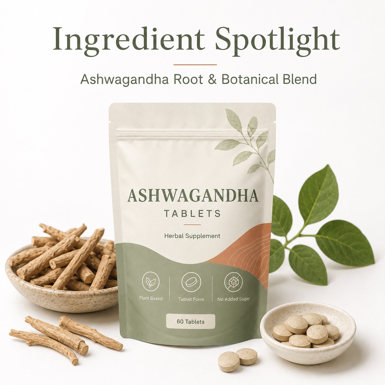 Ashwagandha Tablets (YP288), product view 3
