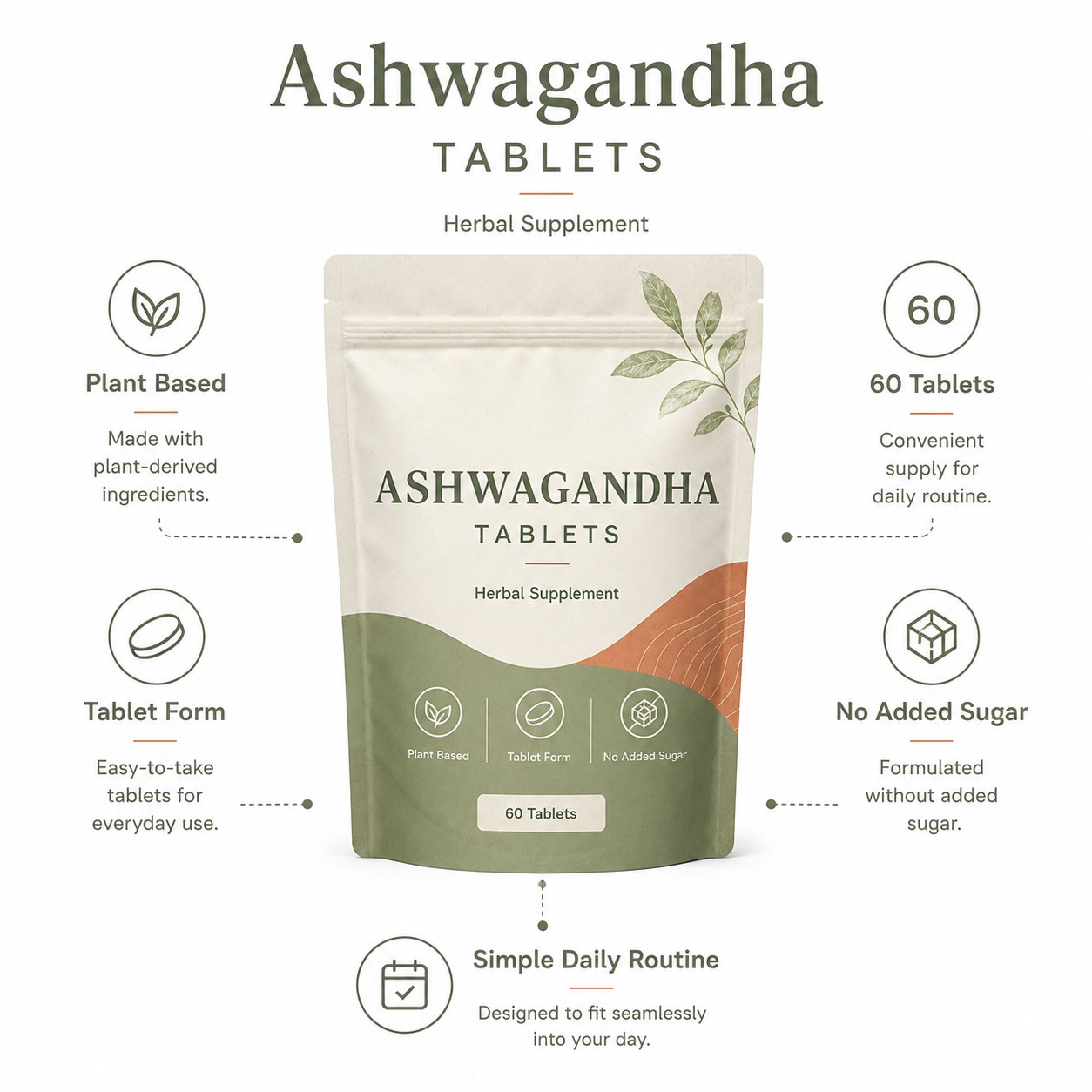 Ashwagandha Tablets (YP288), product view 6