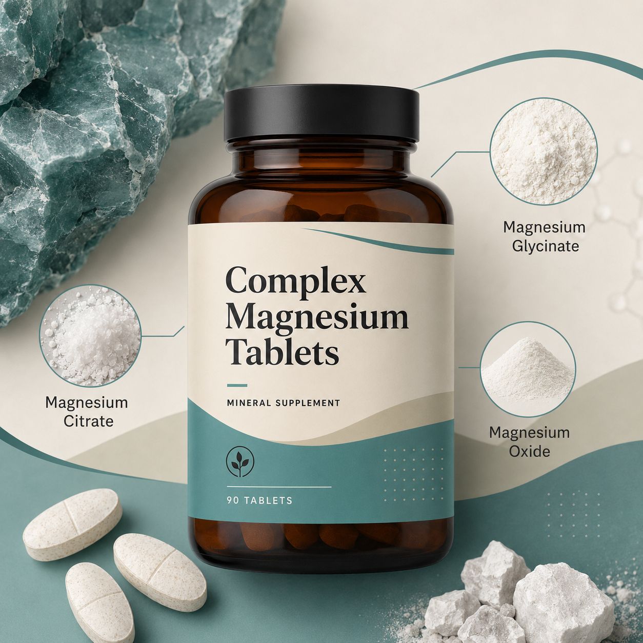 Magnesium Complex Tablets (YP426), product view 3