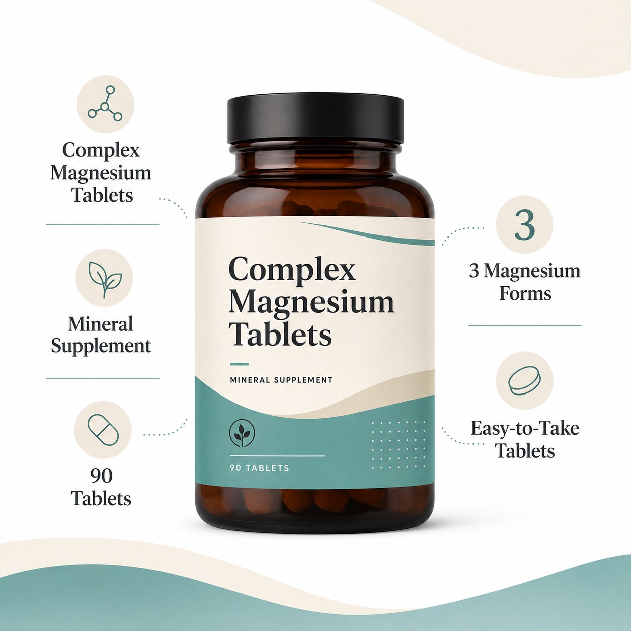 Magnesium Complex Tablets (YP426), product view 6