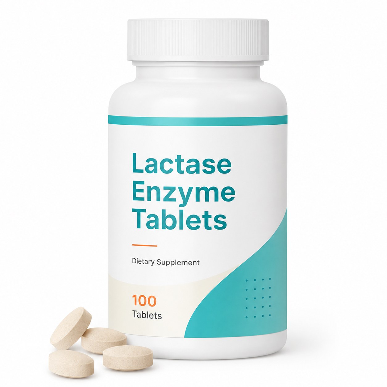 Lactase Enzyme Tablets 9000 FCC (YP436), product view 1