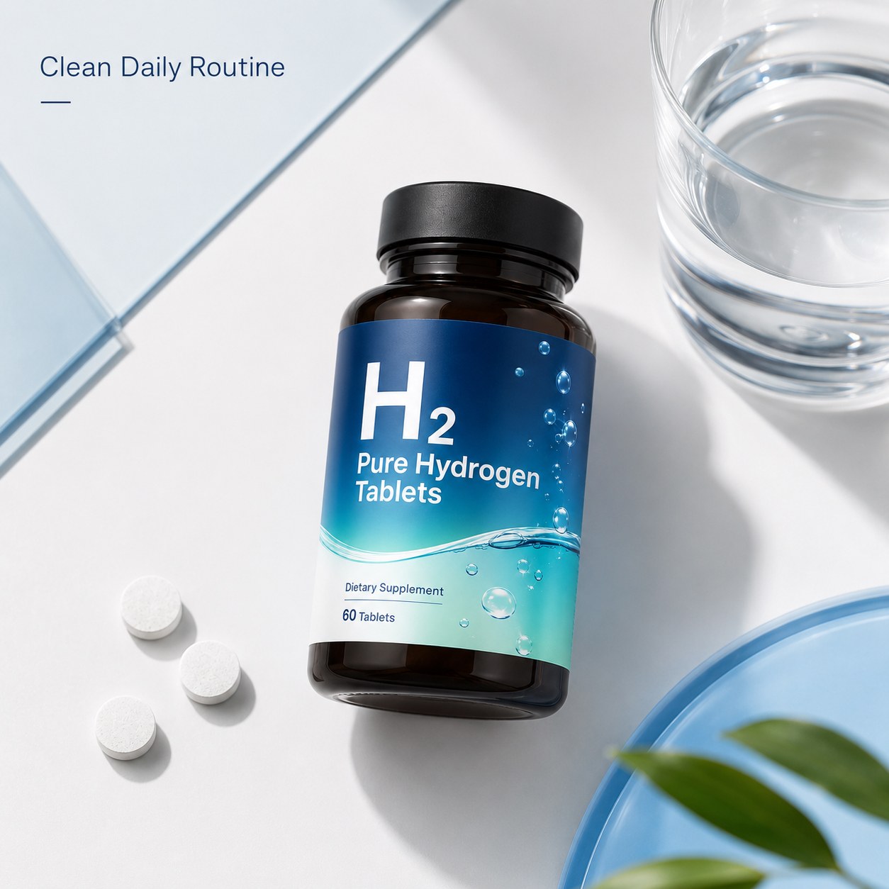 Molecular Hydrogen Tablets for Water (YP701), product view 5
